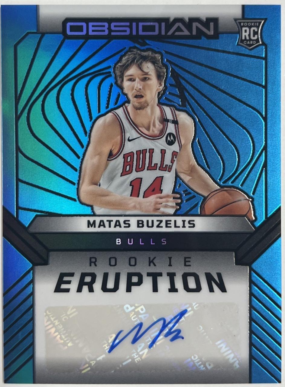 Matas Buzelis [Electric Etch Blue Flood] #REA-BUZ