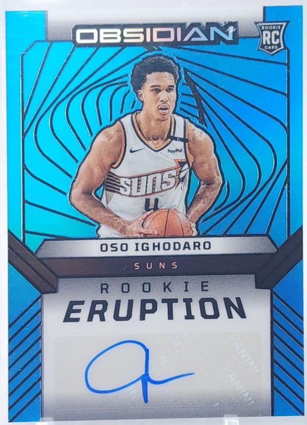 Oso Ighodaro [Electric Etch Blue Flood] #REA-OSO