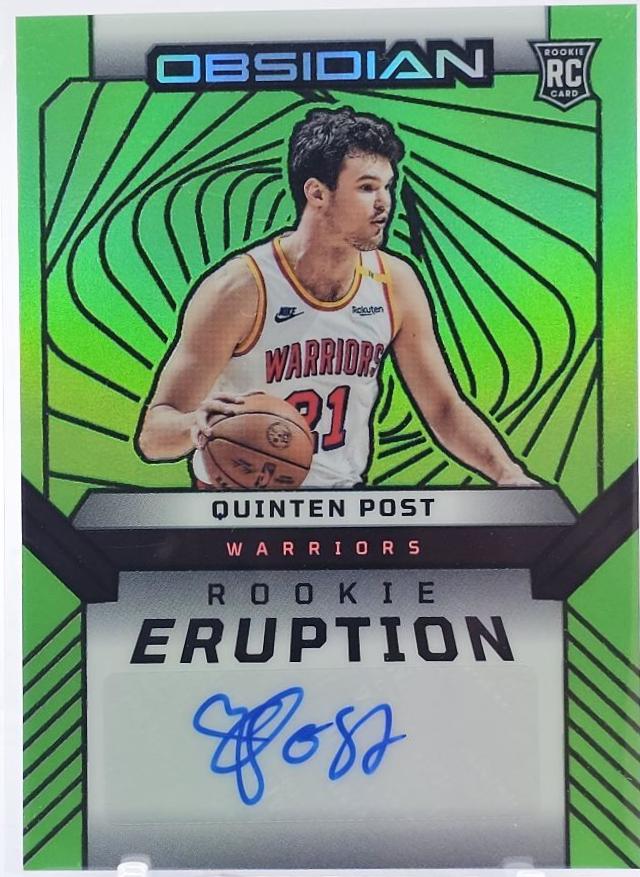 Quinten Post [Electric Etch Green Flood] #REA-PST