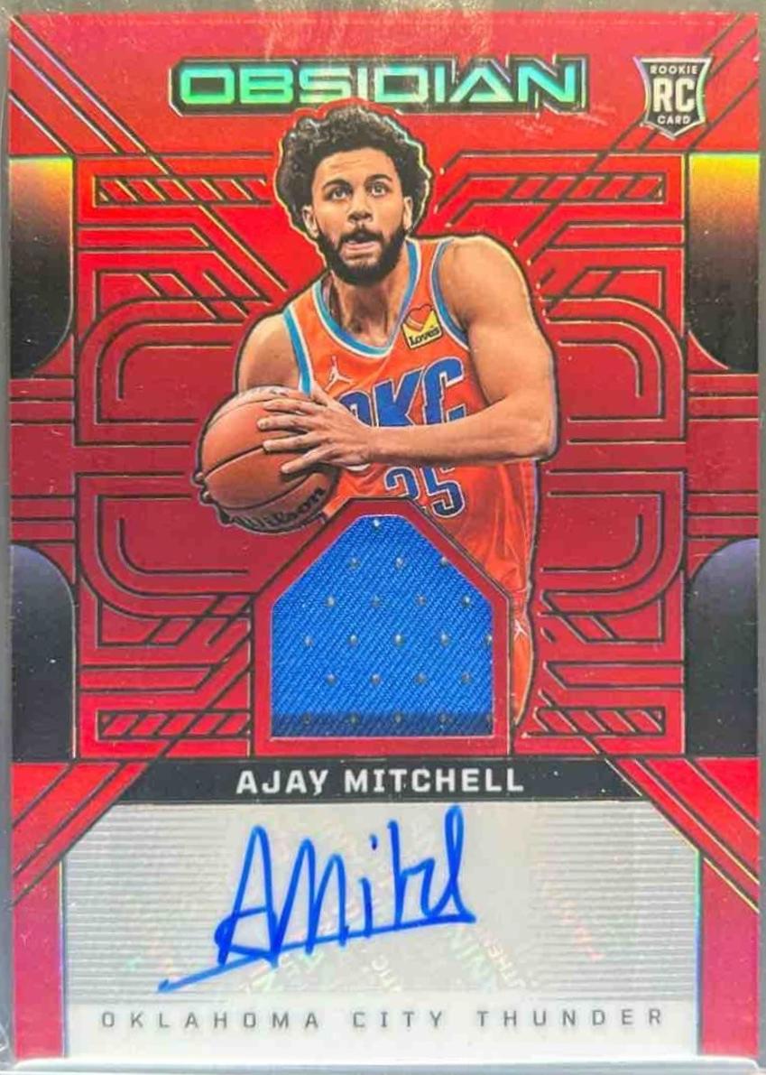 Ajay Mitchell [Electric Etch Red Flood] #RJI-AJY