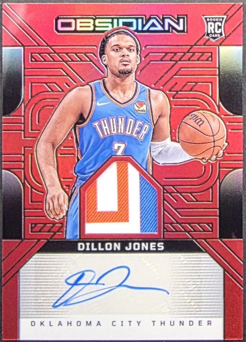 Dillon Jones [Electric Etch Red Flood] #RJI-DIL