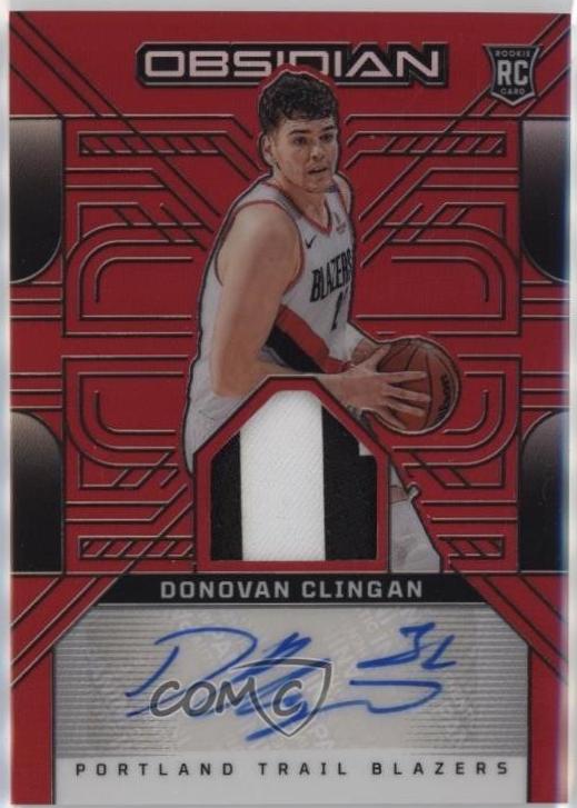 Donovan Clingan [Electric Etch Red Flood] #RJI-CLG