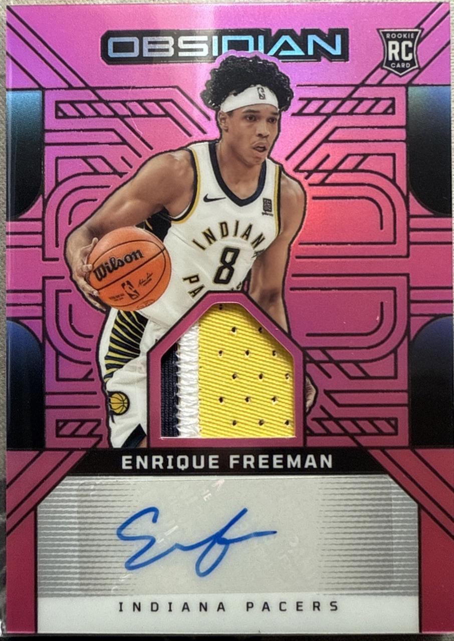 Enrique Freeman [Electric Etch Pink Flood] #RJI-FRE