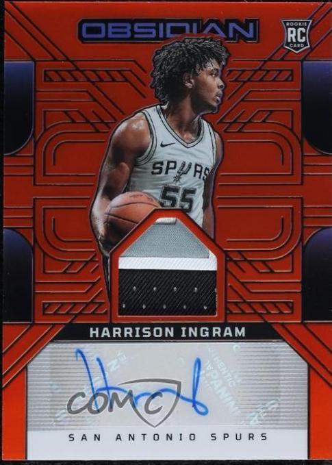 Harrison Ingram [Electric Etch Orange Flood] #RJI-HAR
