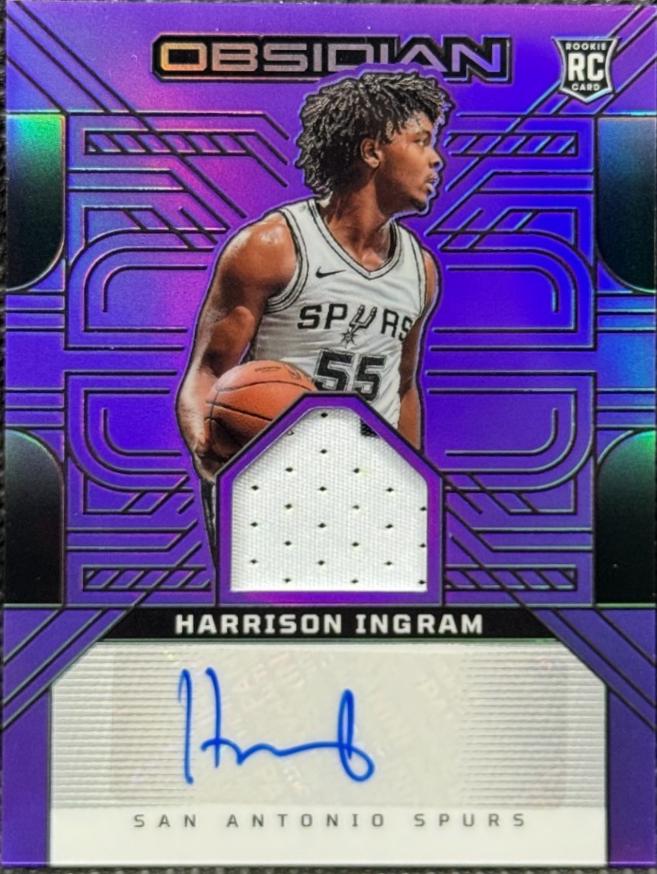 Harrison Ingram [Electric Etch Purple Flood] #RJI-HAR