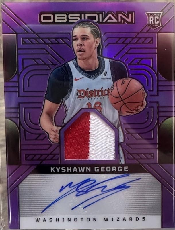 Kyshawn George [Electric Etch Purple Flood] #RJI-KYS