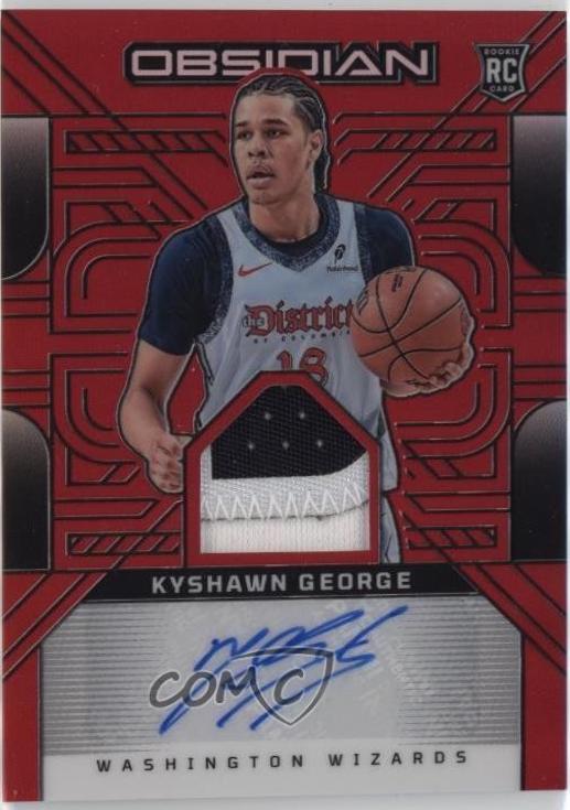 Kyshawn George [Electric Etch Red Flood] #RJI-KYS