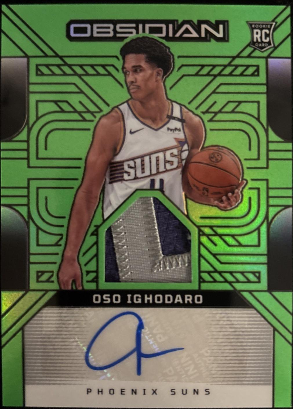 Oso Ighodaro [Electric Etch Green Flood] #RJI-OSO