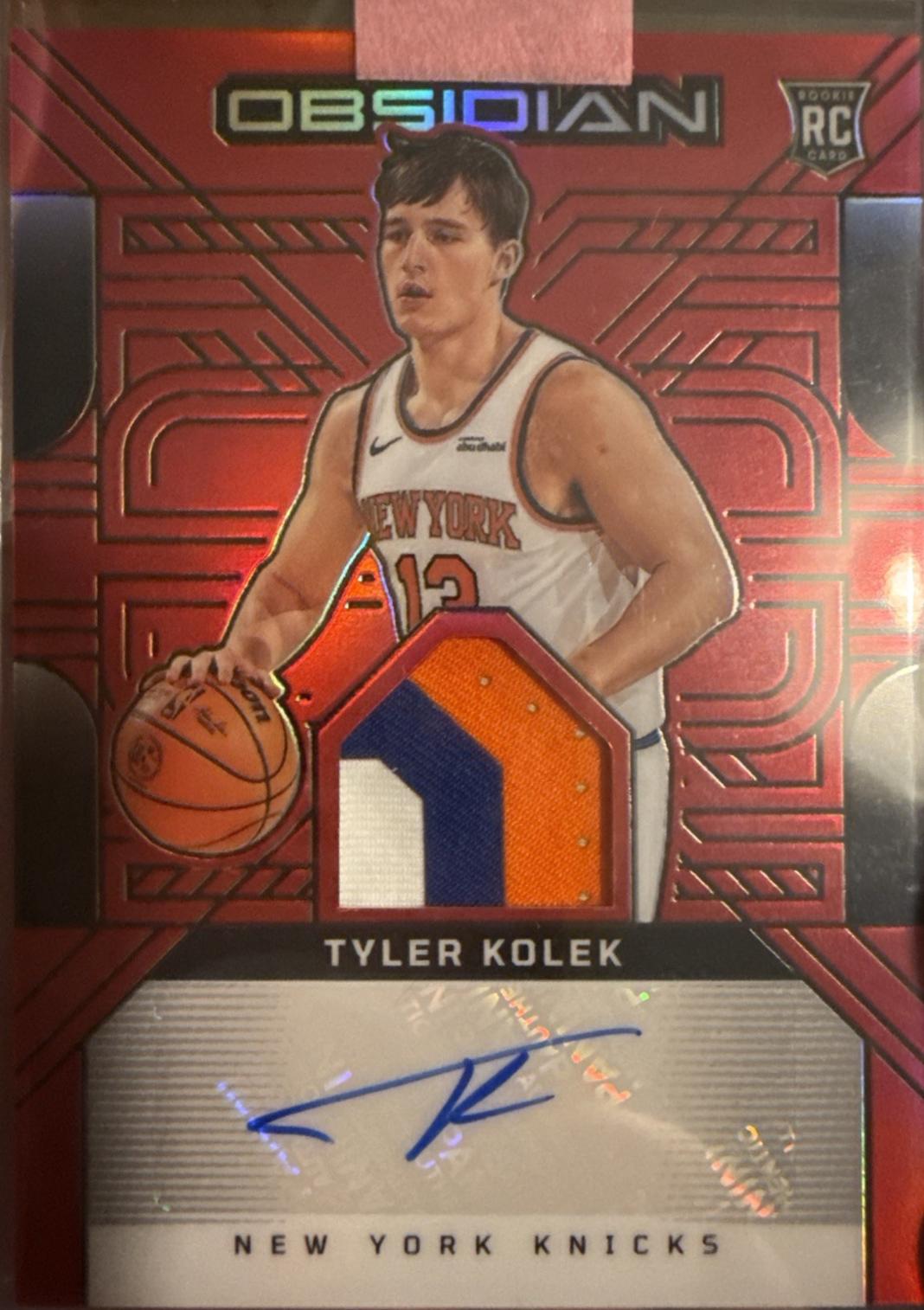 Tyler Kolek [Electric Etch Red Flood] #RJI-KOL