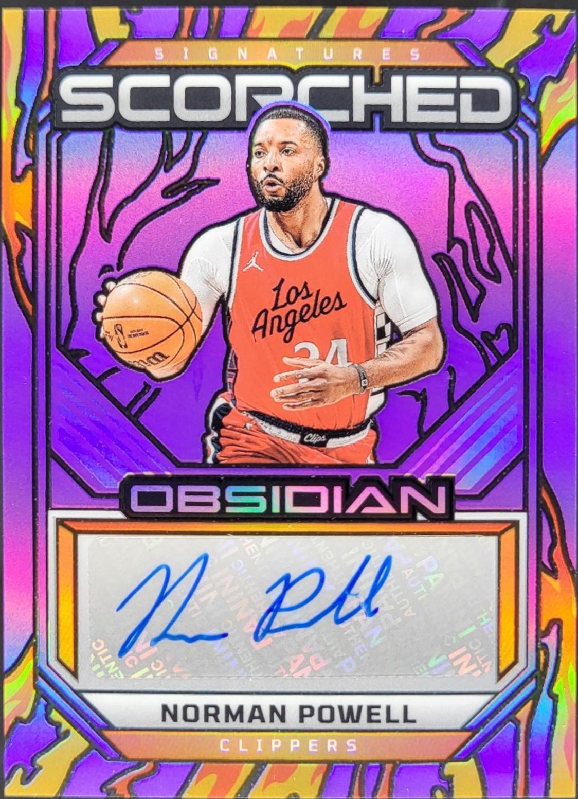 Norman Powell [Electric Etch Purple Flood] #SS-NPL