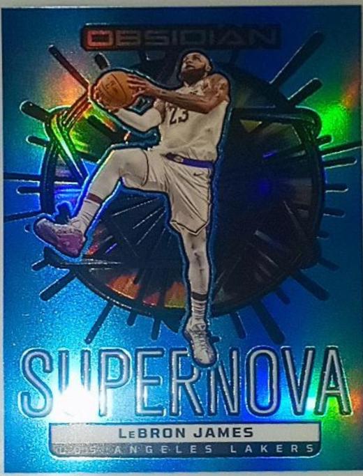 LeBron James [Electric Etch Fire Ice Flood] #3