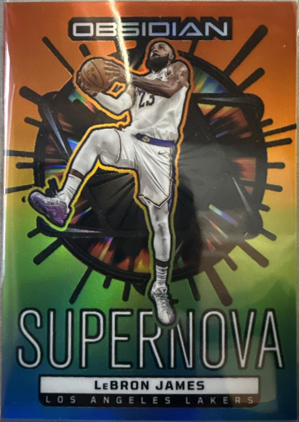 LeBron James [Electric Etch Hot Springs Flood] #3