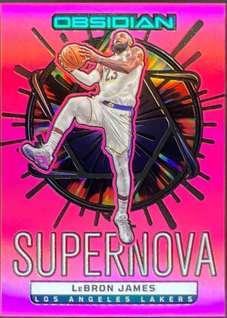 LeBron James [Electric Etch Pink Flood] #3