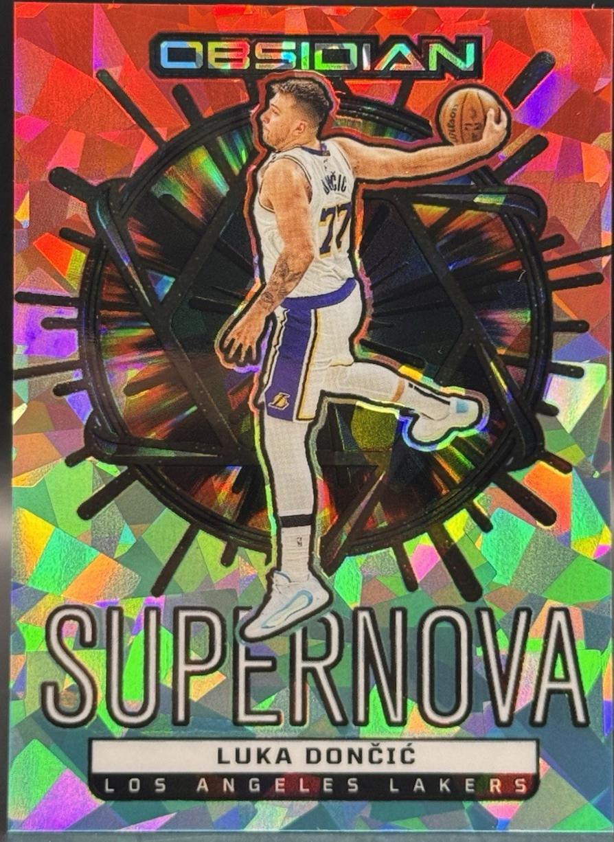 Luka Doncic [Electric Etch Fire Ice Flood] #8