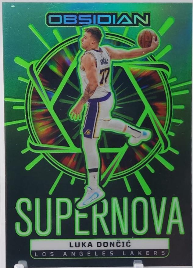 Luka Doncic [Electric Etch Jade Flood] #8