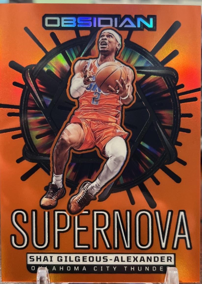 Shai Gilgeous-Alexander [Electric Etch Orange Flood] #4