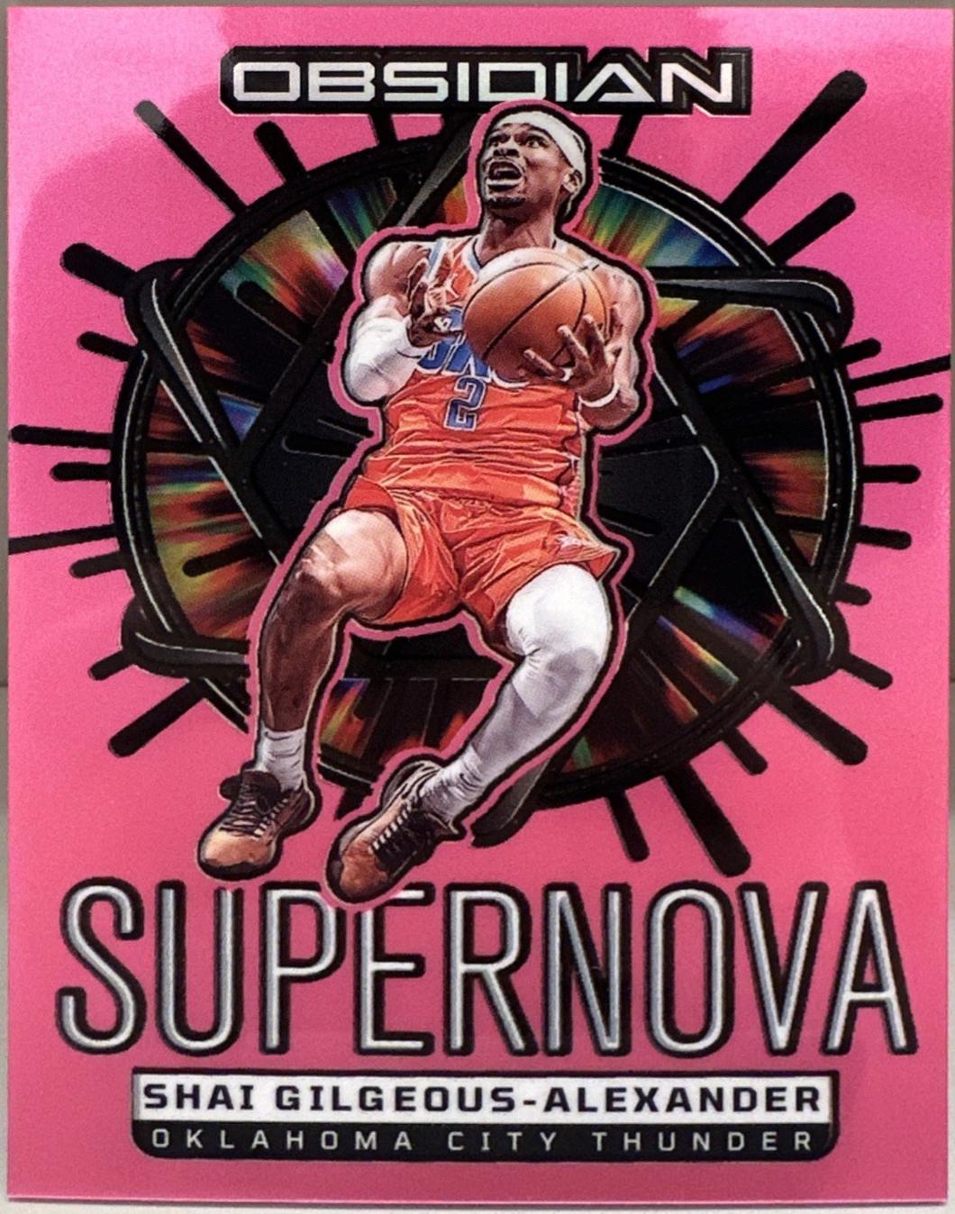Shai Gilgeous-Alexander [Electric Etch Pink Flood] #4