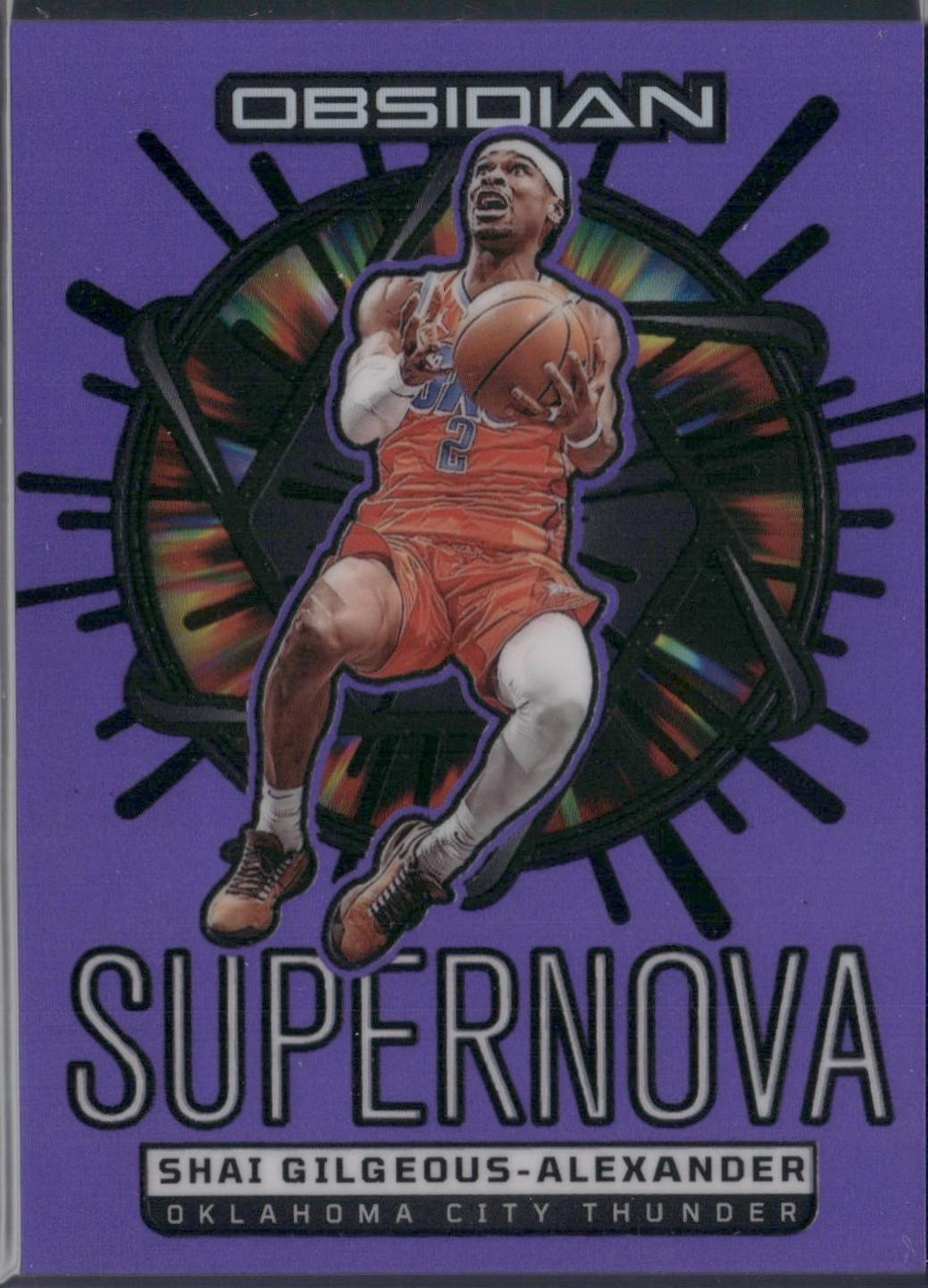 Shai Gilgeous-Alexander [Electric Etch Purple Flood] #4