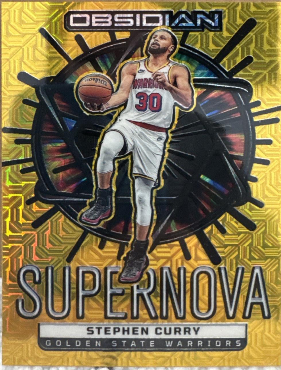 Stephen Curry [Electric Etch Gold Flood] #10