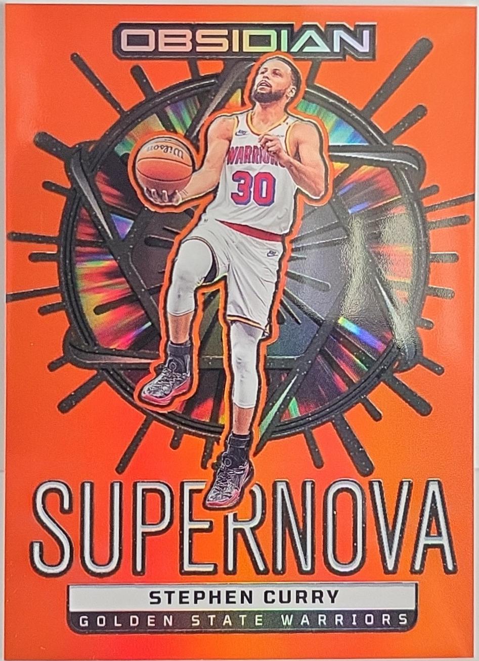 Stephen Curry [Electric Etch Orange Flood] #10