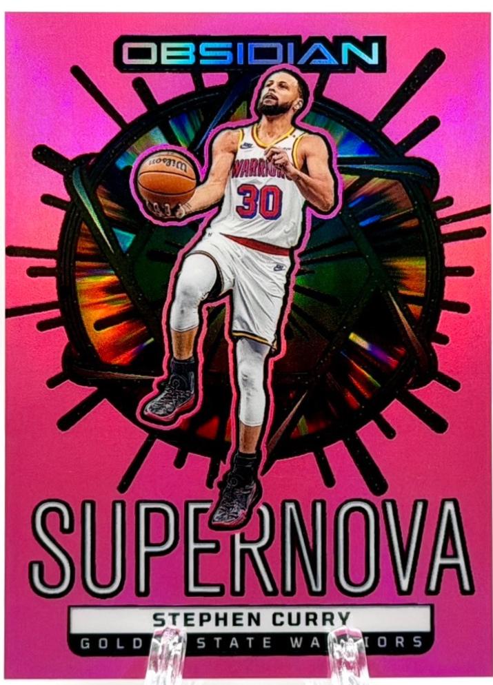 Stephen Curry [Electric Etch Pink Flood] #10