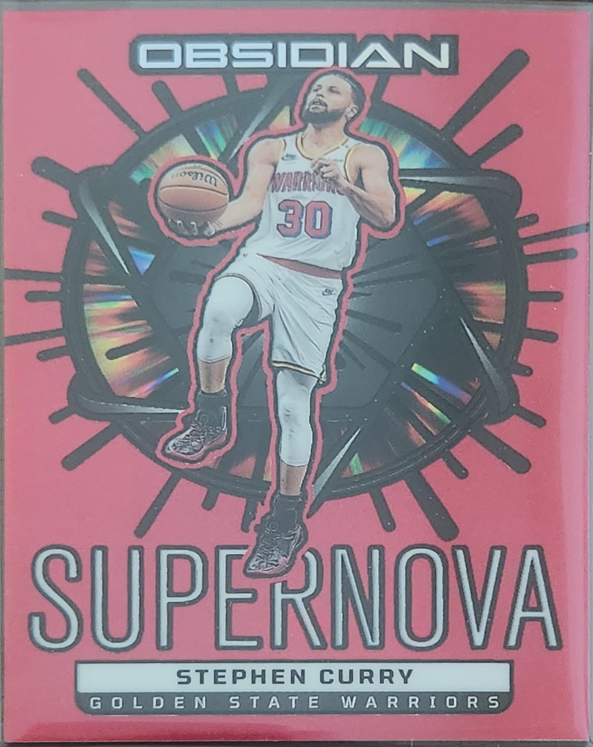 Stephen Curry [Electric Etch Red Flood] #10