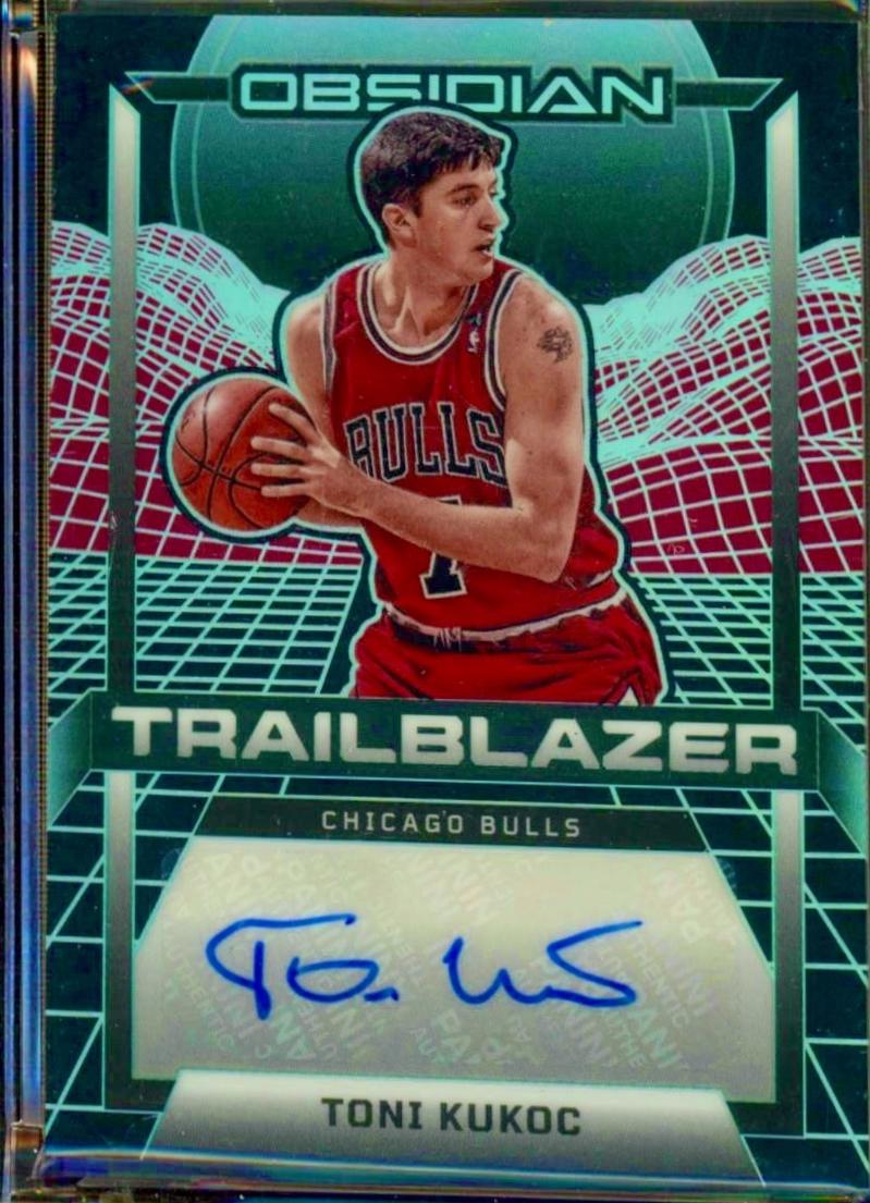Toni Kukoc [Electric Etch Ashen Flood] #7