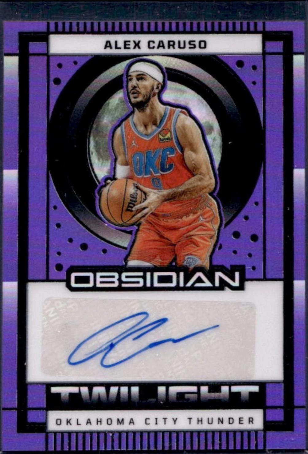 Alex Caruso [Electric Etch Purple Flood] #TS-ACO