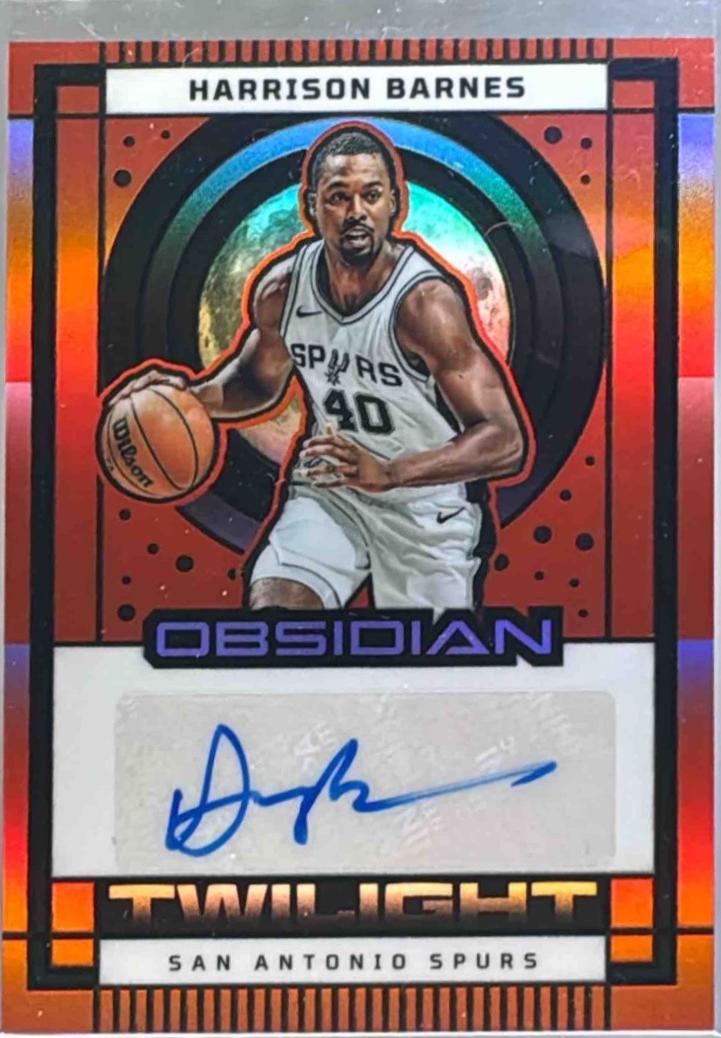 Harrison Barnes [Electric Etch Orange Flood] #TS-HBS