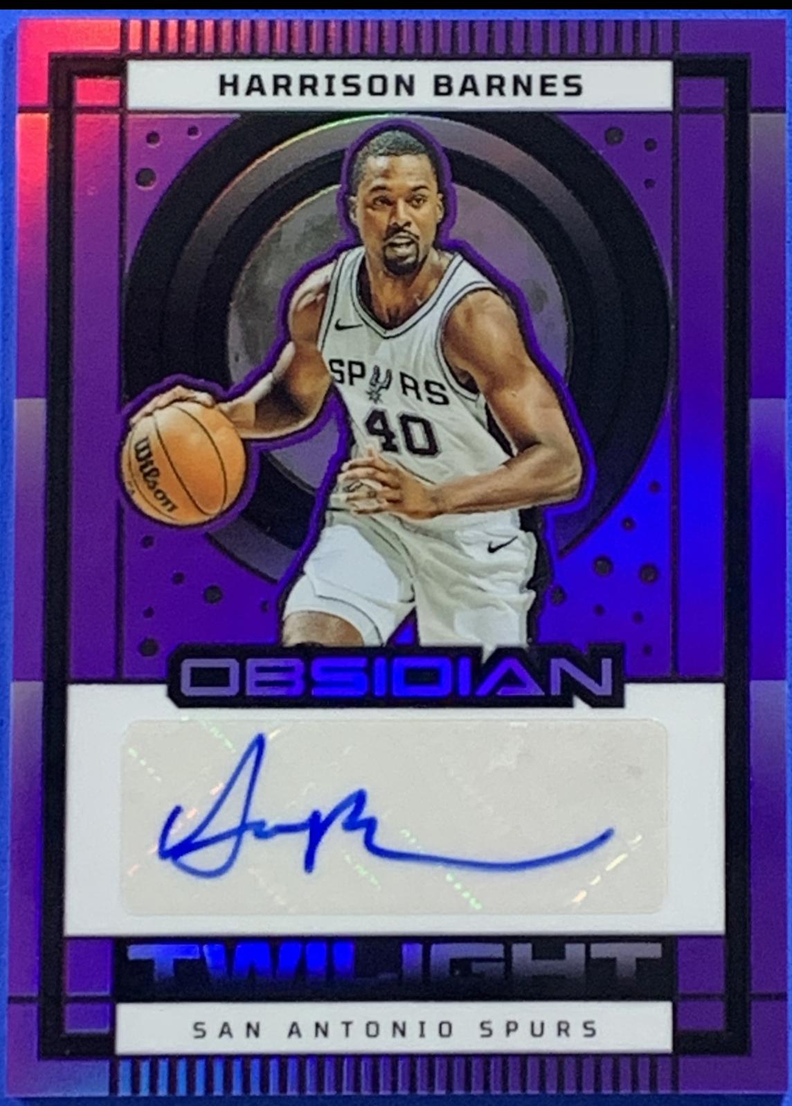 Harrison Barnes [Electric Etch Purple Flood] #TS-HBS