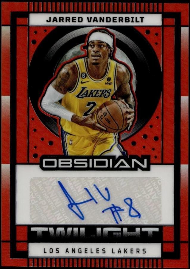 Jarred Vanderbilt [Electric Etch Orange Flood] #TS-JVL