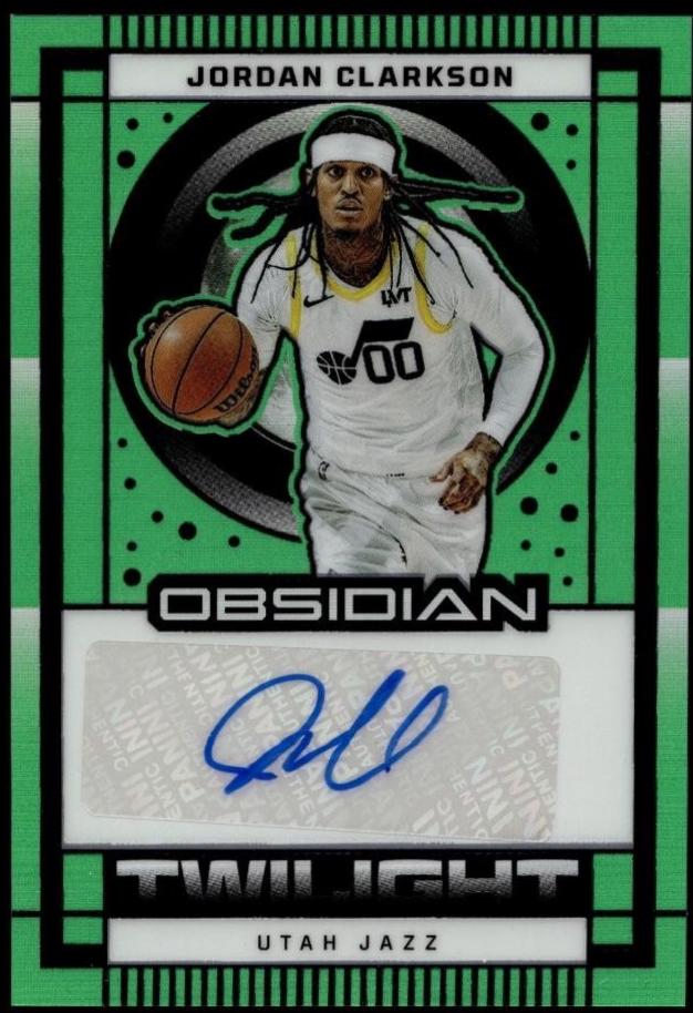 Jordan Clarkson [Electric Etch Green Flood] #TS-JCU