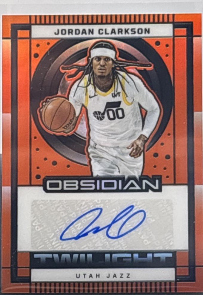 Jordan Clarkson [Electric Etch Orange Flood] #TS-JCU