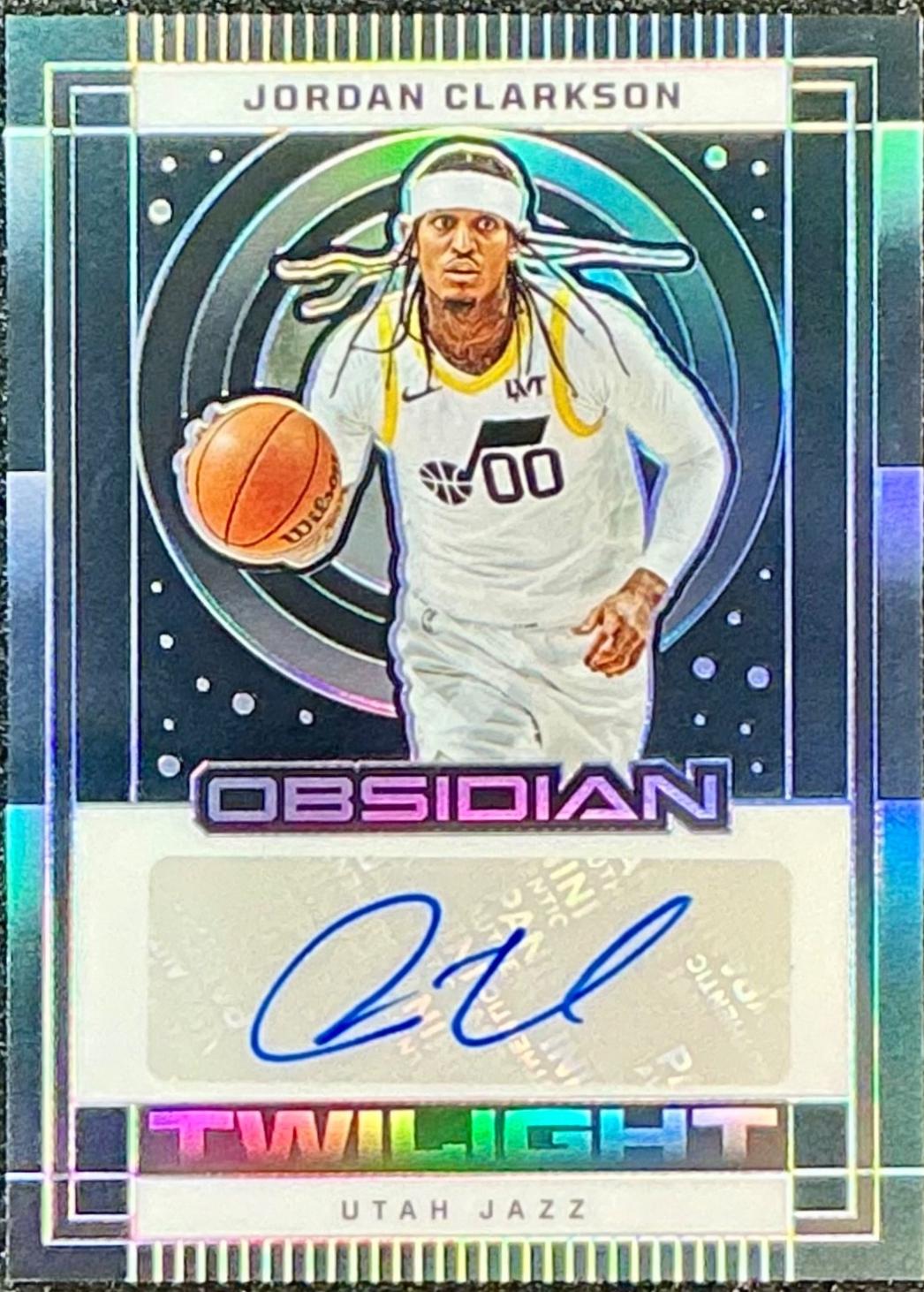 Jordan Clarkson [Electric Etch Purple Flood] #TS-JCU