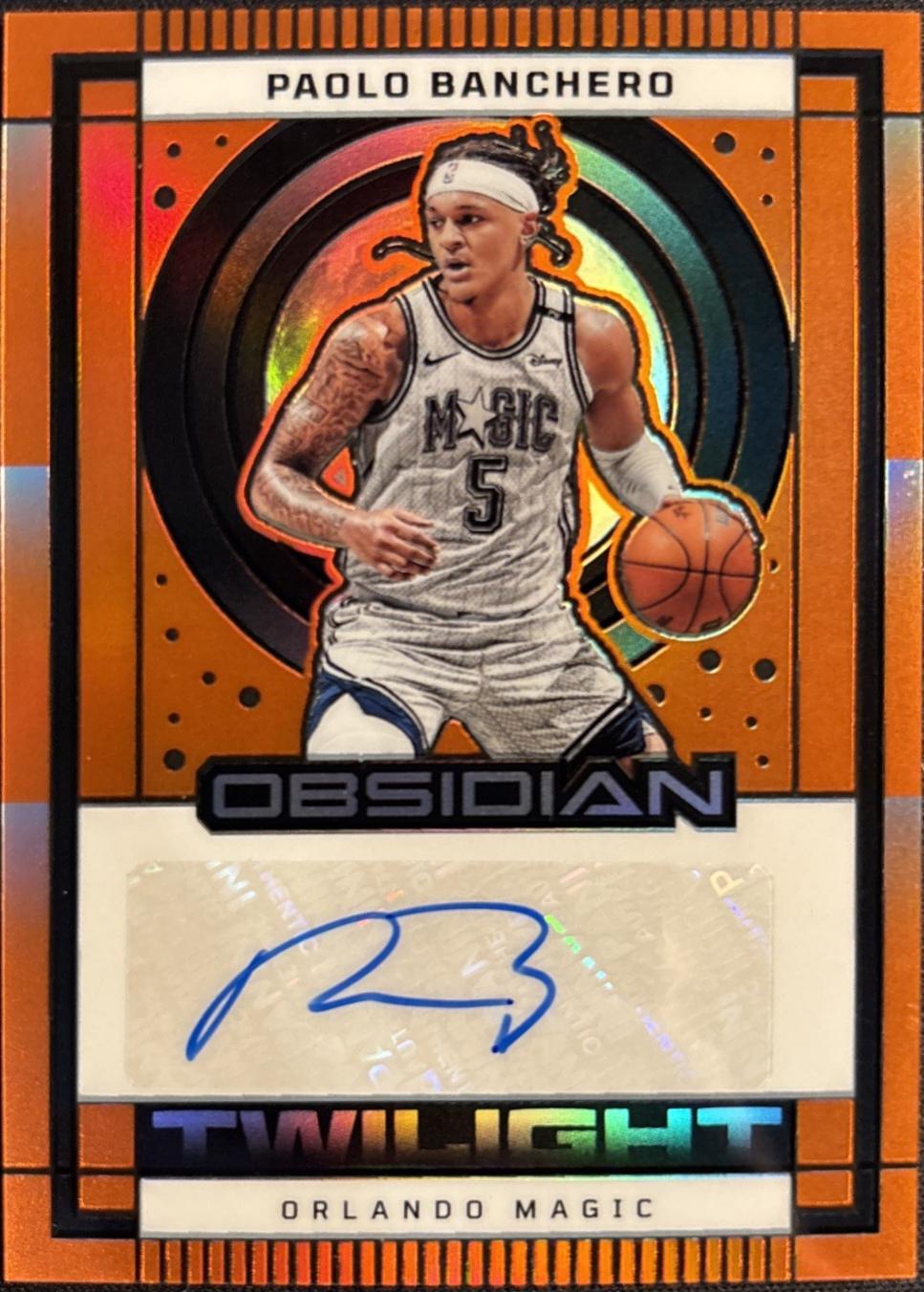 Paolo Banchero [Electric Etch Orange Flood] #TS-PBO