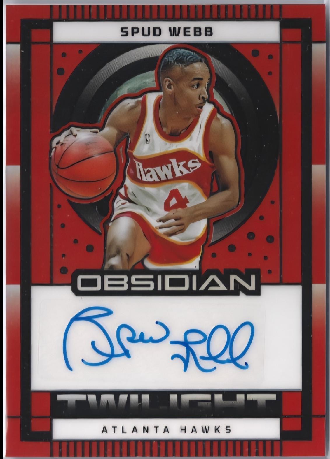 Spud Webb [Electric Etch Orange Flood] #TS-WEB