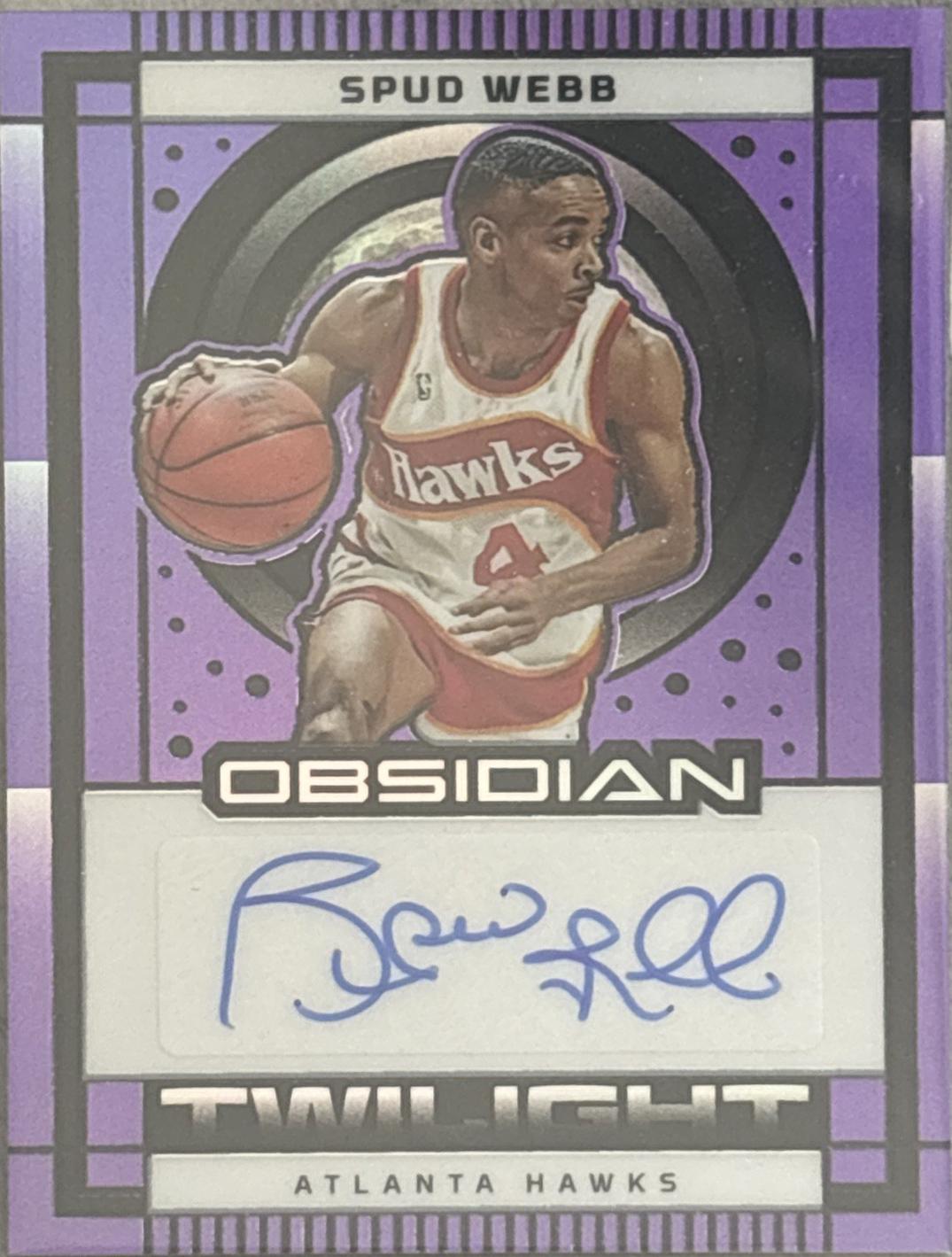 Spud Webb [Electric Etch Purple Flood] #TS-WEB