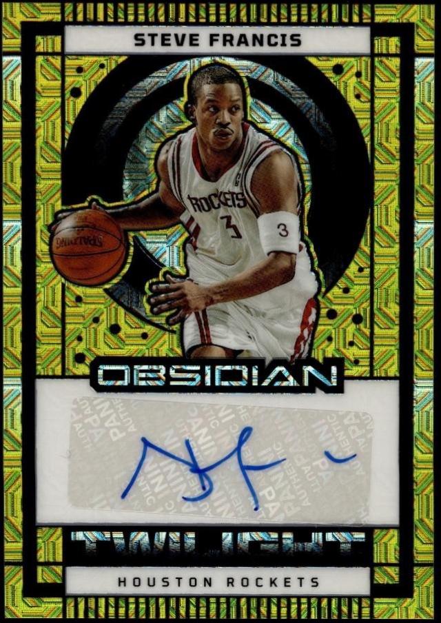 Steve Francis [Electric Etch Gold Flood] #TS-SFH