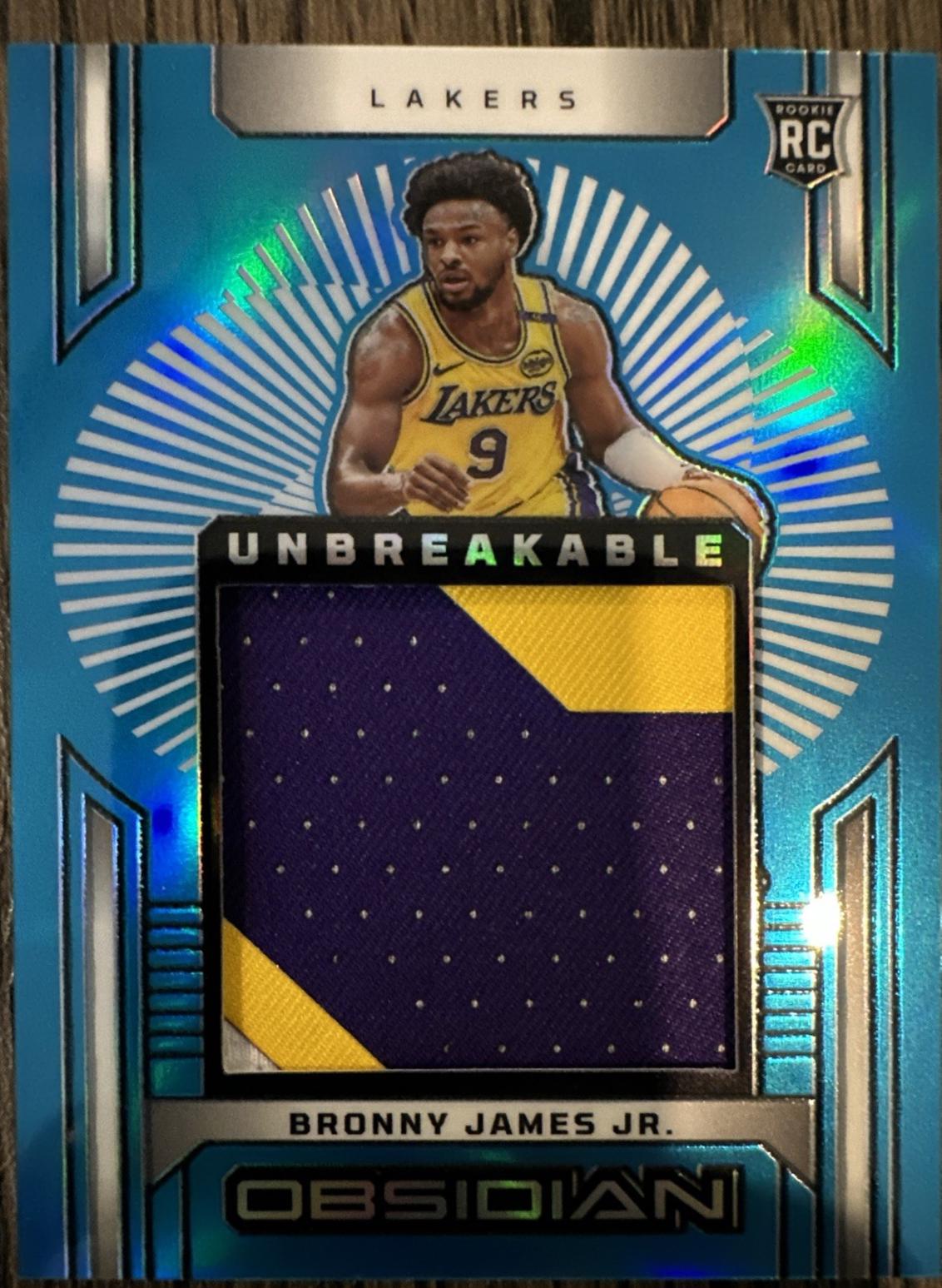 Bronny James Jr. [Blue] #UM-BJJ