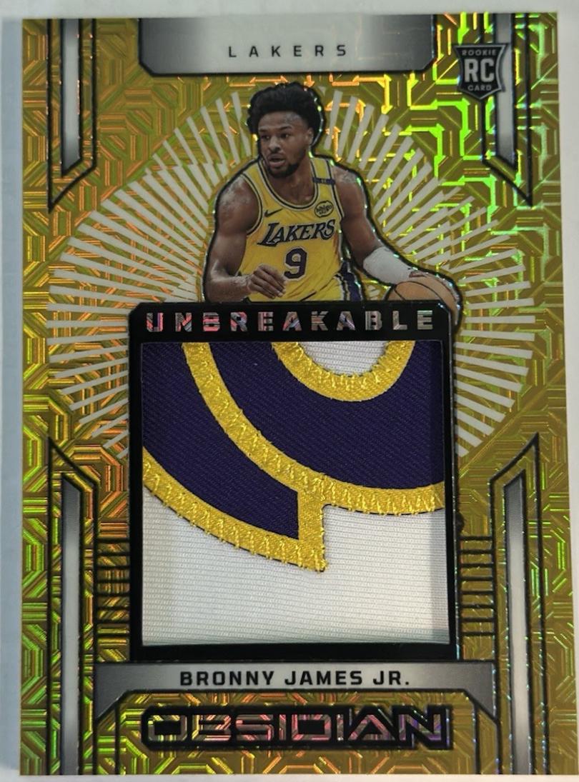 Bronny James Jr. [Gold] #UM-BJJ