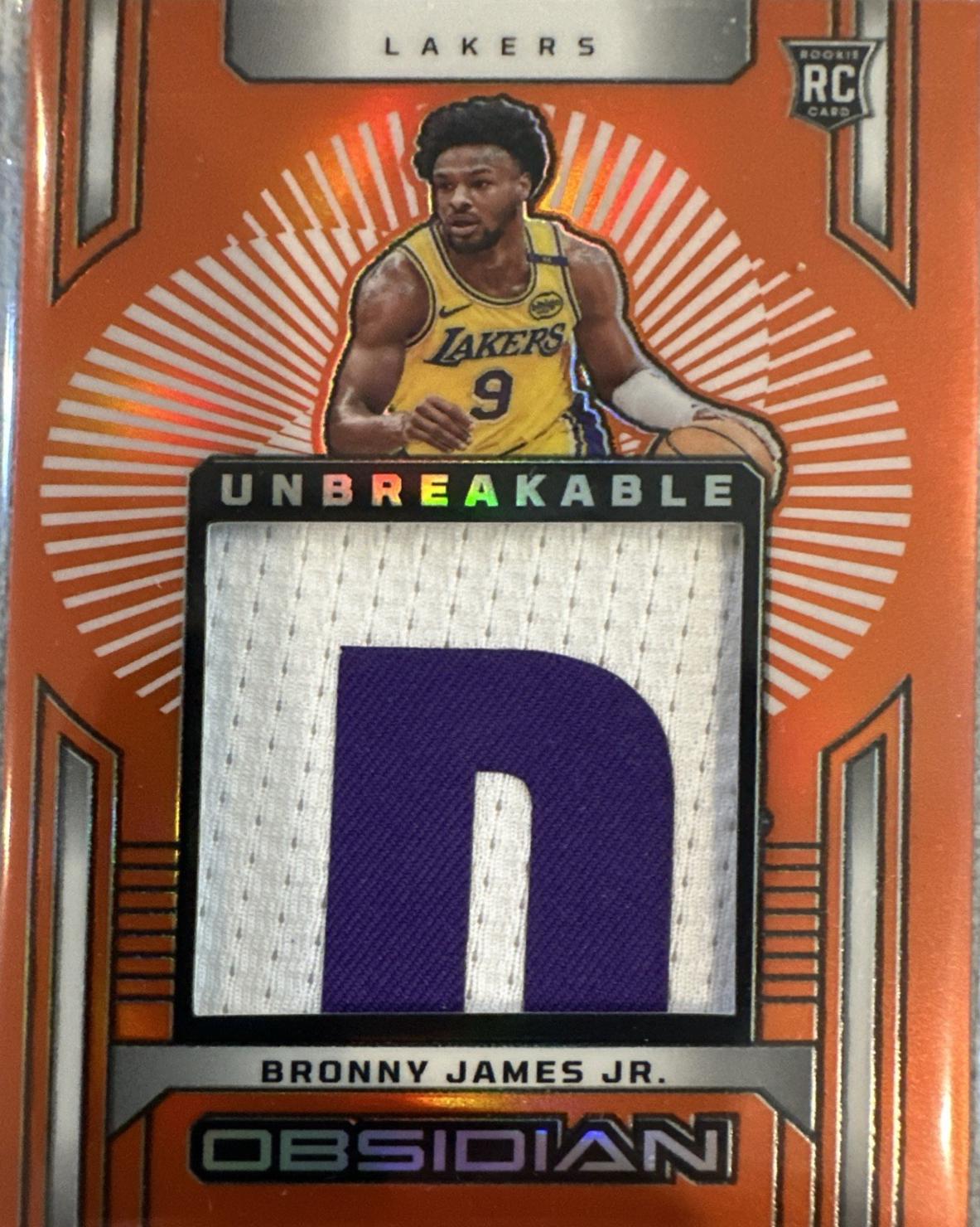 Bronny James Jr. [Orange] #UM-BJJ