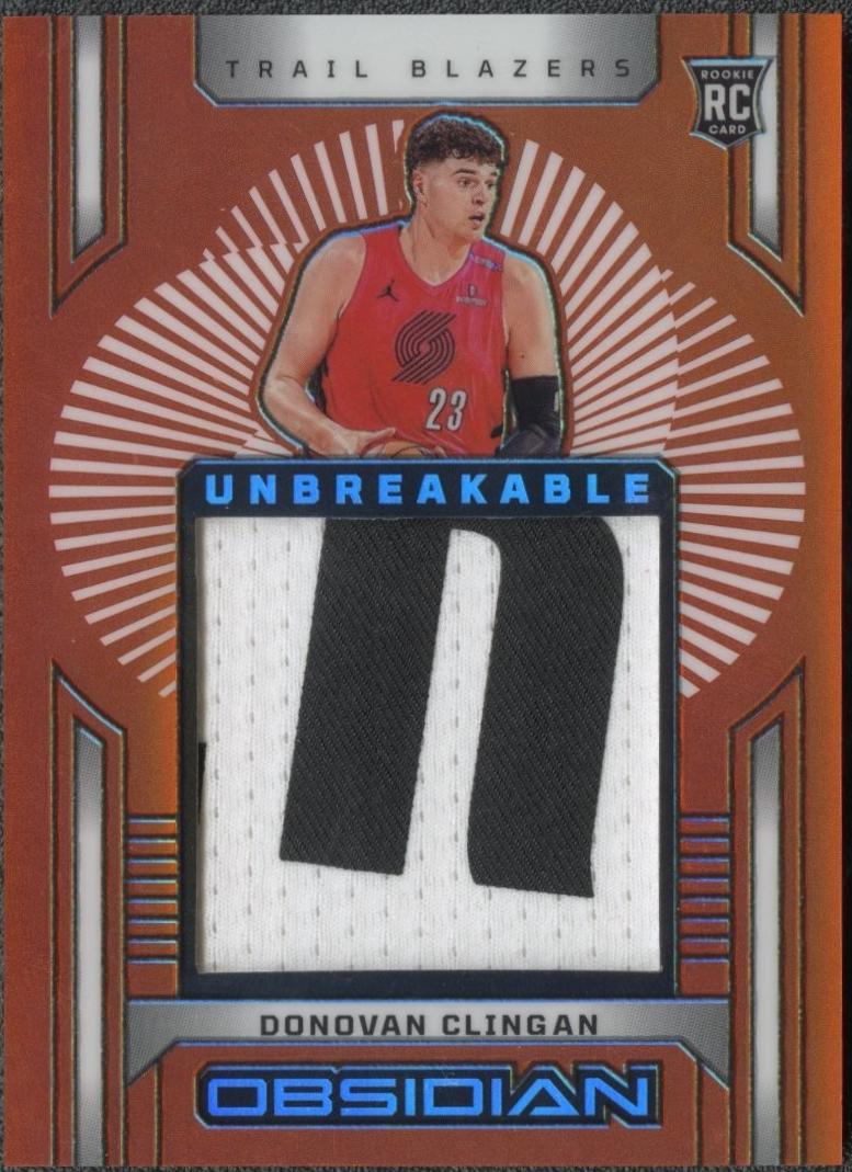 Donovan Clingan [Orange] #UM-DCP
