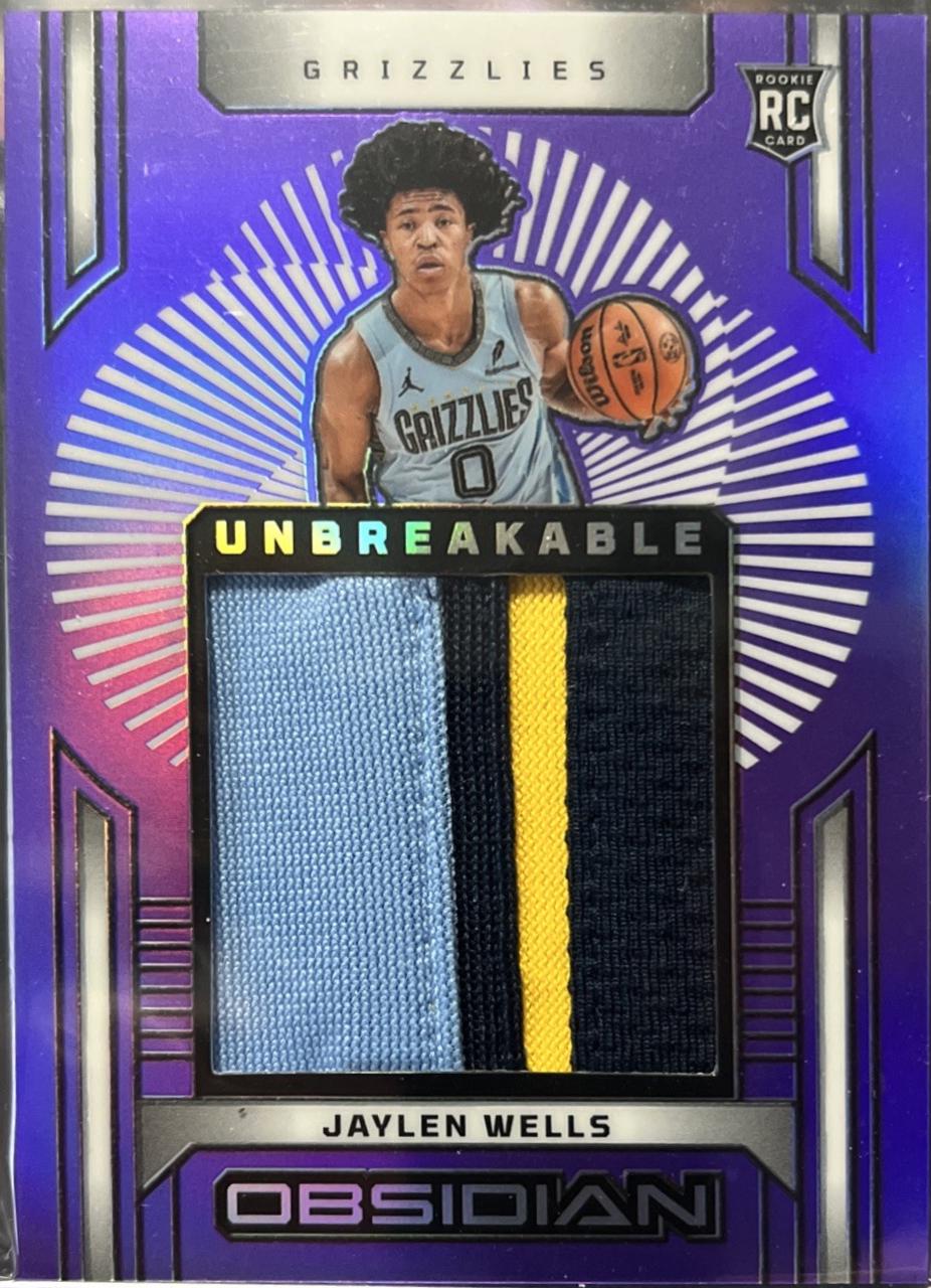 Jaylen Wells [Purple] #UM-JWM