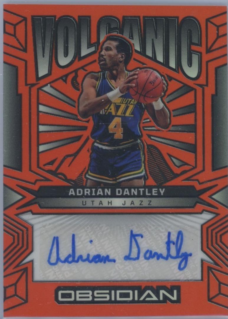 Adrian Dantley [Electric Etch Orange Flood] #VS-ADU