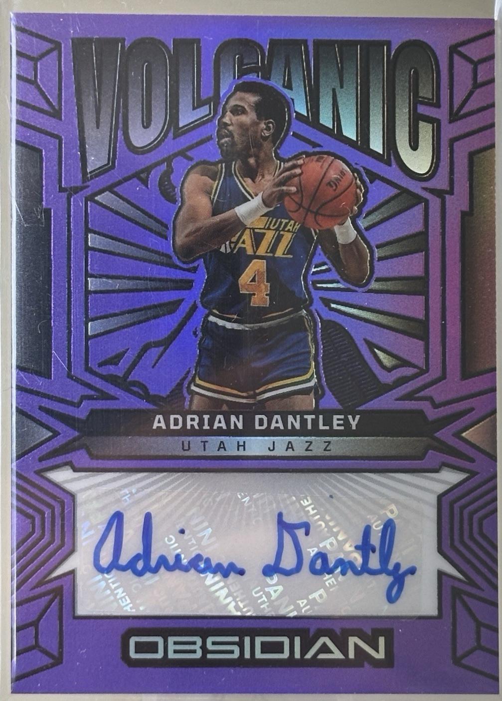 Adrian Dantley [Electric Etch Purple Flood] #VS-ADU