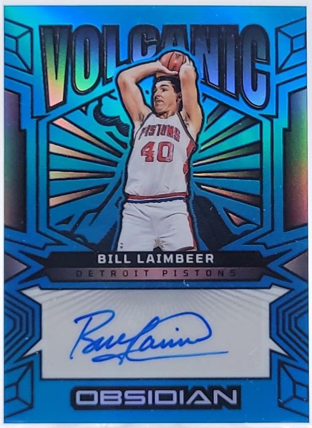 Bill Laimbeer [Electric Etch Blue Flood] #VS-BIL