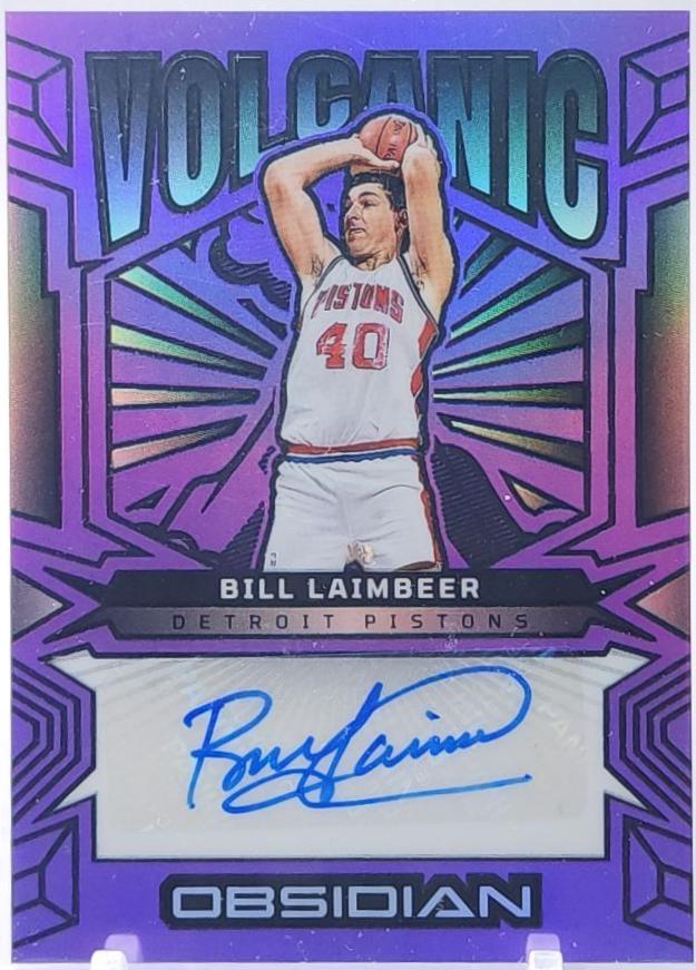Bill Laimbeer [Electric Etch Purple Flood] #VS-BIL