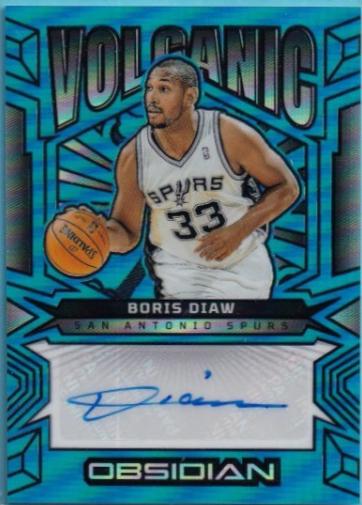 Boris Diaw [Electric Etch Blue Flood] #VS-BDS