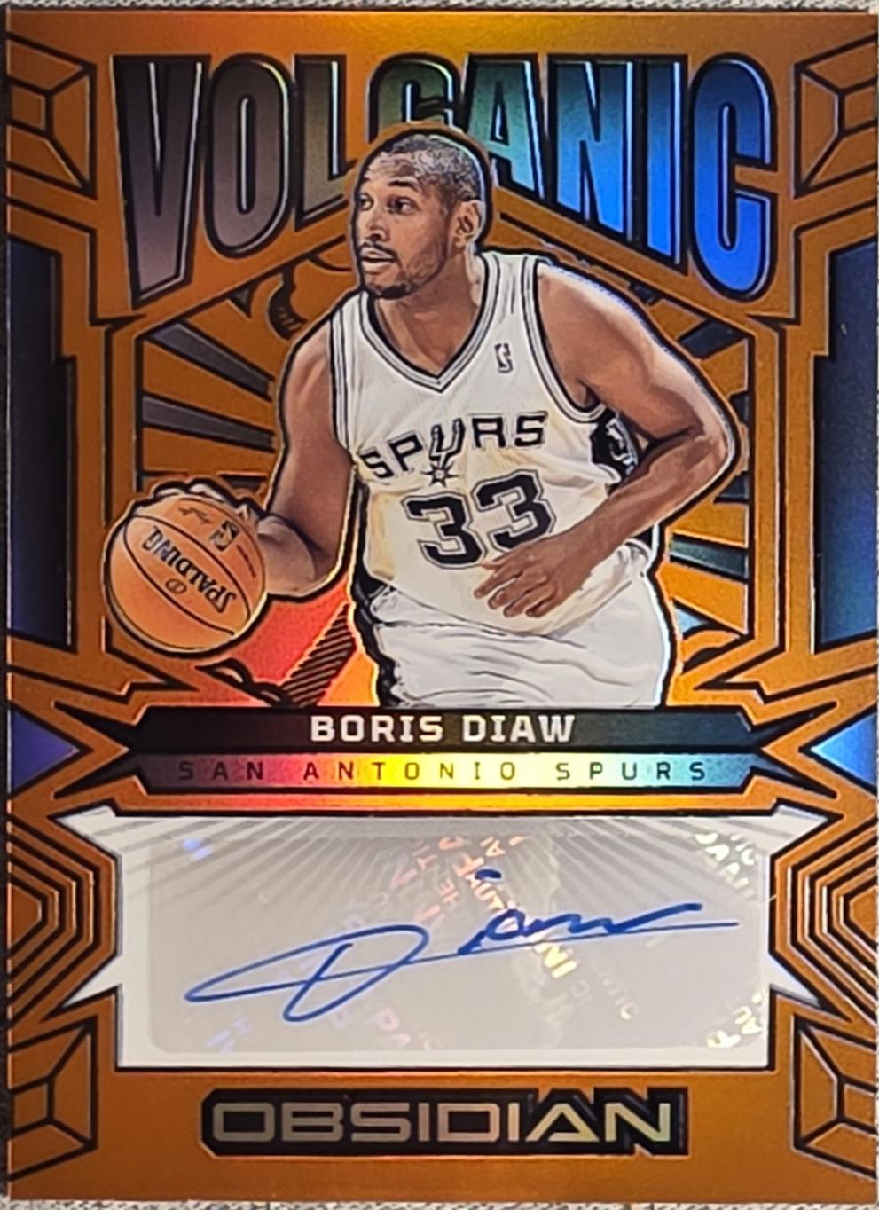 Boris Diaw [Electric Etch Orange Flood] #VS-BDS