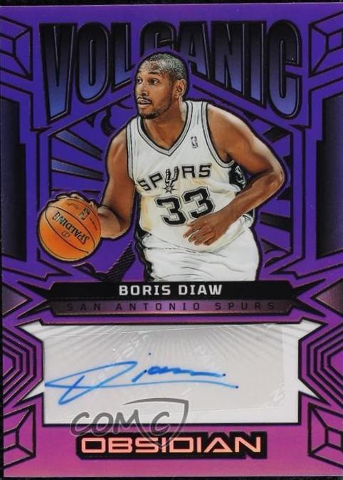 Boris Diaw [Electric Etch Purple Flood] #VS-BDS